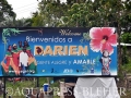 04_Welcome sign to the Darién, with the text Happy people_it was different today_Panama